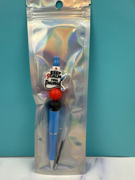 Nurse  Beaded Pen