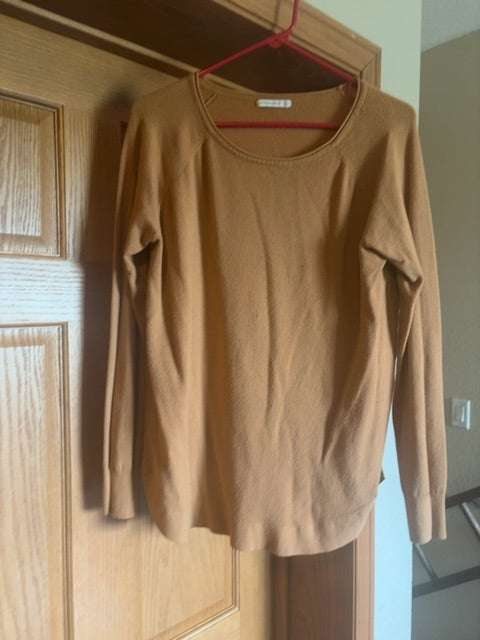 Brown Staccato Long Sleeve, Large