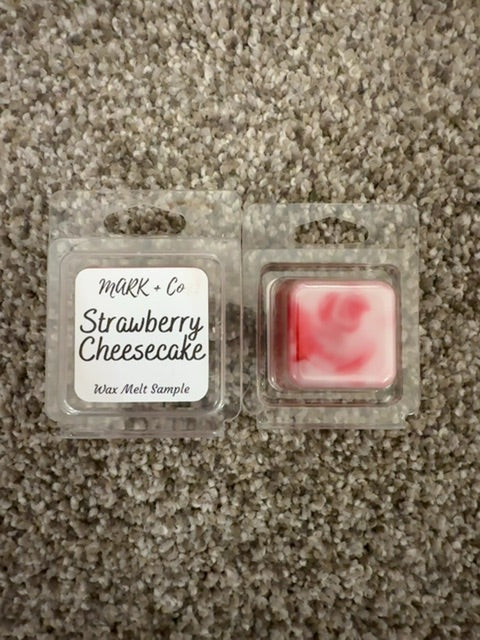 Strawberry Cheesecake Wax Melt, Sample