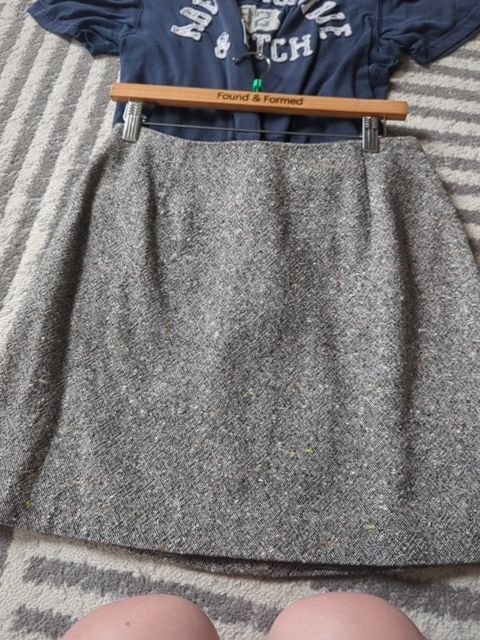 Wool blend skirt, 10