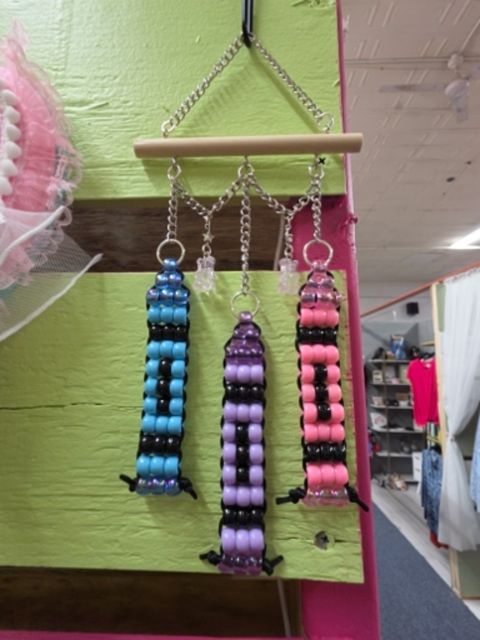 Multi Handmade Beaded wall decor
