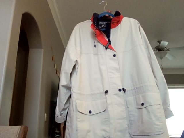 Tan/red/blue PacificTrail coat