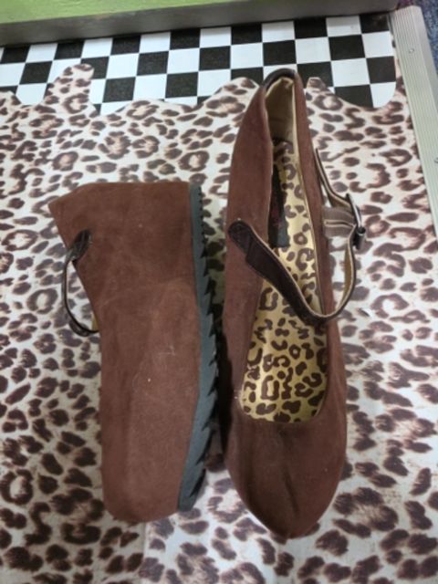 Brown Dollhouse Shoes, 10