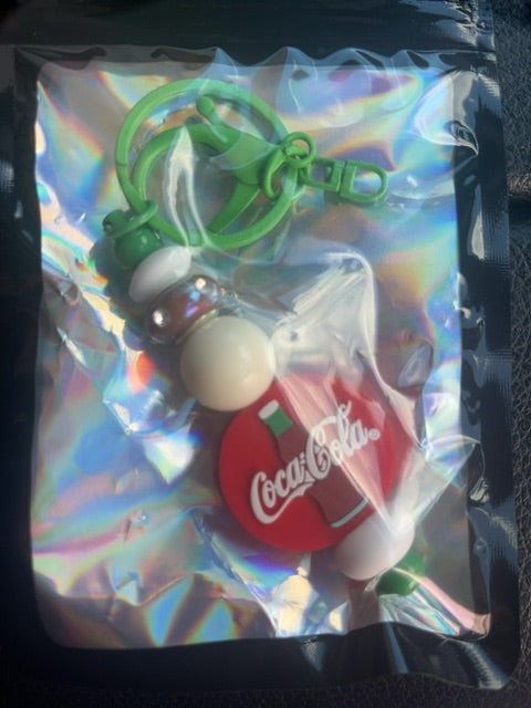 Green Regular Keychain Grace's bead Shop