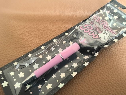 Light Purple Acrylic Pen Grace's bead Shop