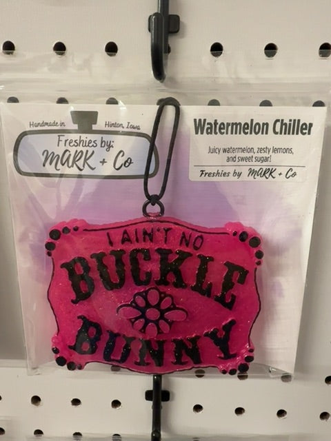 Ain’t No Buckle Bunny Watermelon Chiller Freshie