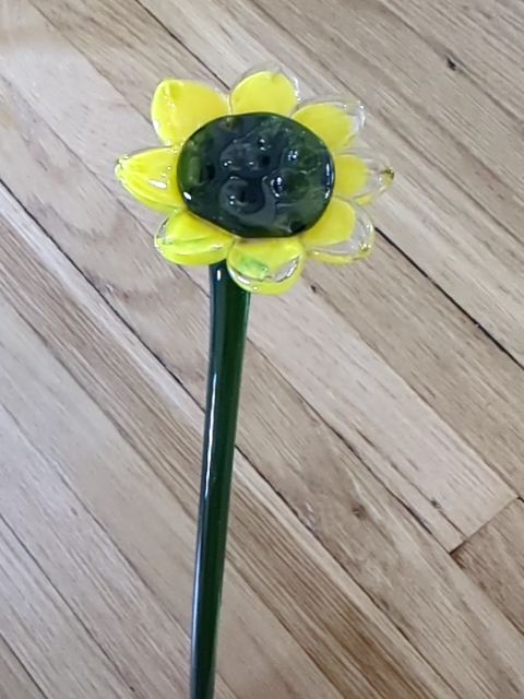 Sunflower Glass Flower