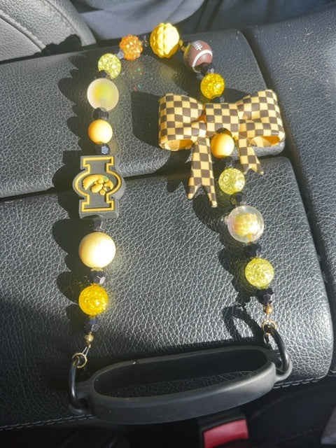 Black Cup handle Grace's bead Shop
