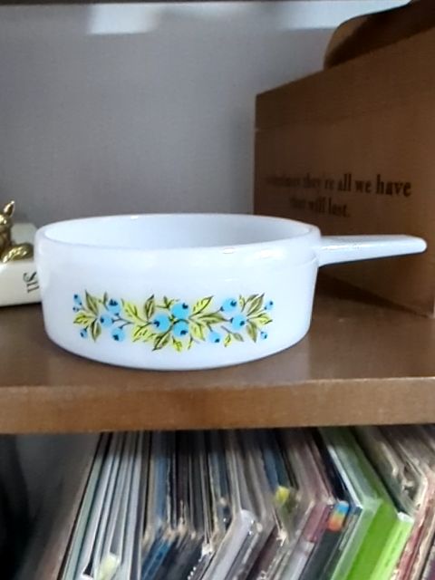 Blueberry baking dish