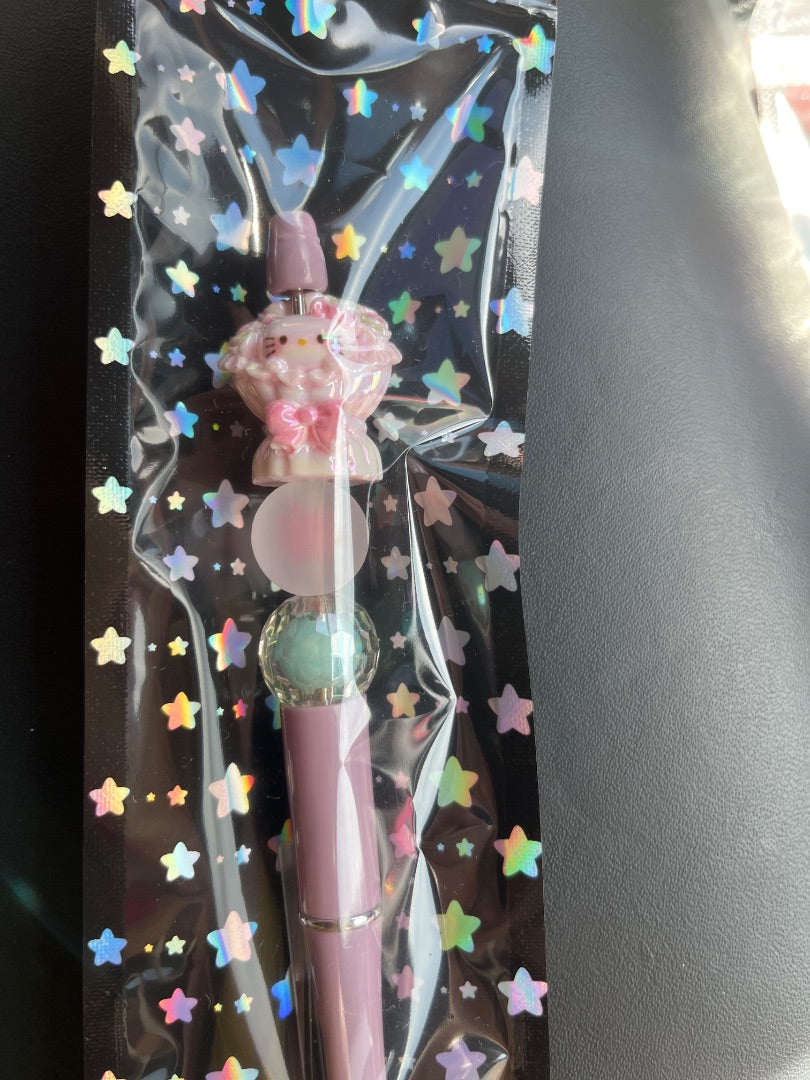 Light Purple Acrylic Pen Grace's bead Shop