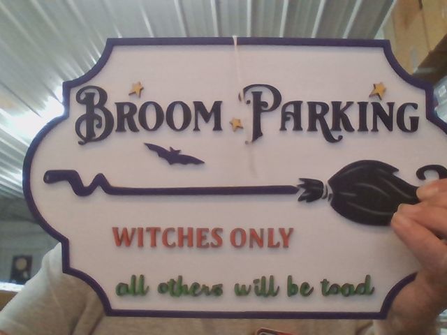 broom parking, Otter Creek Laser