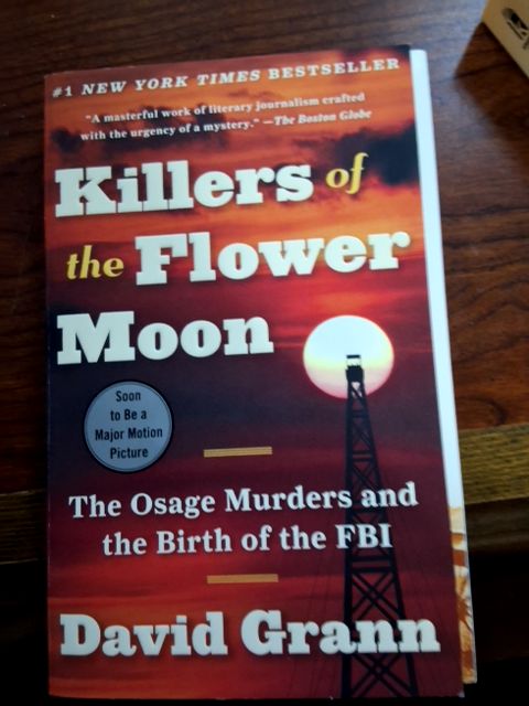 Used book Killers of the flower moon. By David Grann