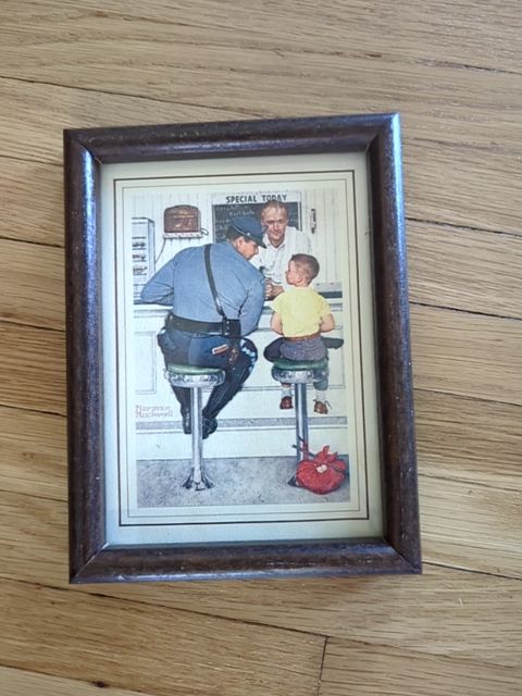 Norman Rockwell Framed Art