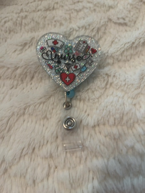 Blue Badge Reel No Beads Grace's bead Shop