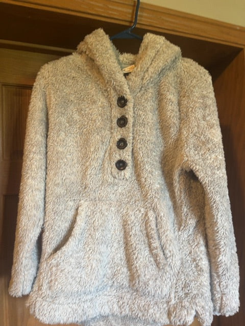 Grey  Hoodie, M