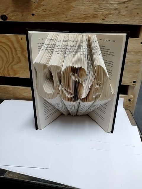 Hand folded Book USA