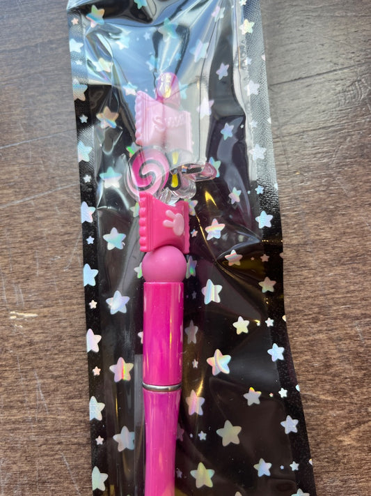 Pink Acrylic Pen Grace's bead Shop