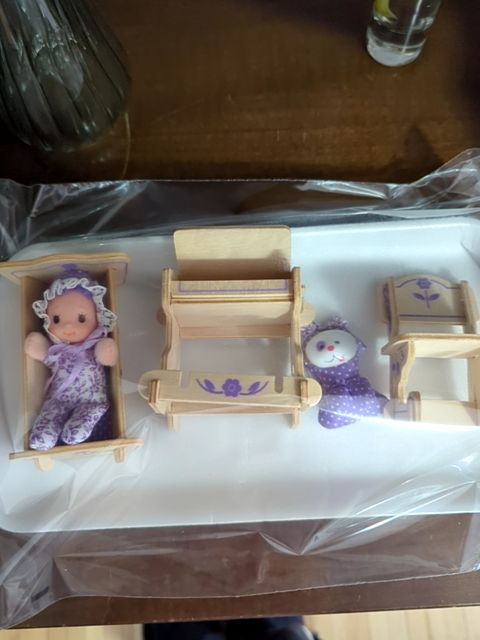 Baby cradle dog desk and chair