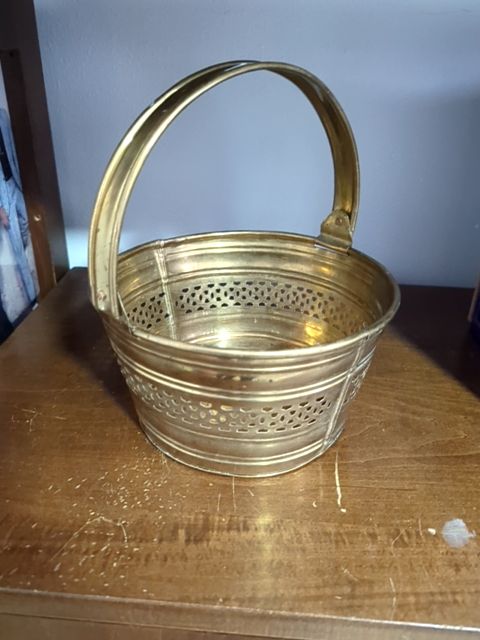 Brass Basket
