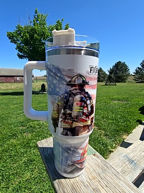 Tumbler Firefighter, 40 oz