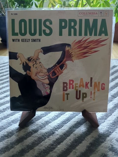 Vinyl Louis prima breaking it up