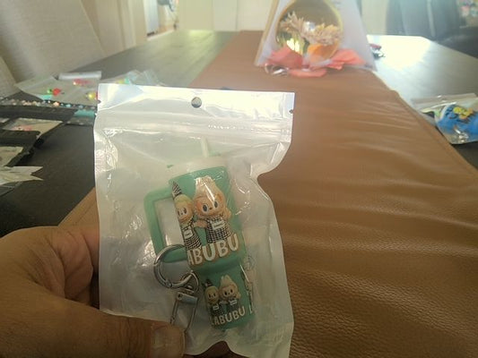 Light Green Tumbler Keychain Grace's bead Shop