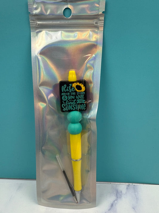 Sunshine  Beaded Pen