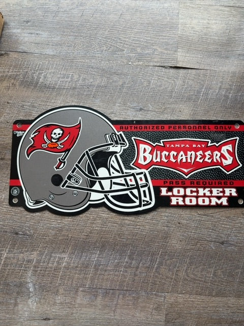 Sign Tampa Bay- locker room
