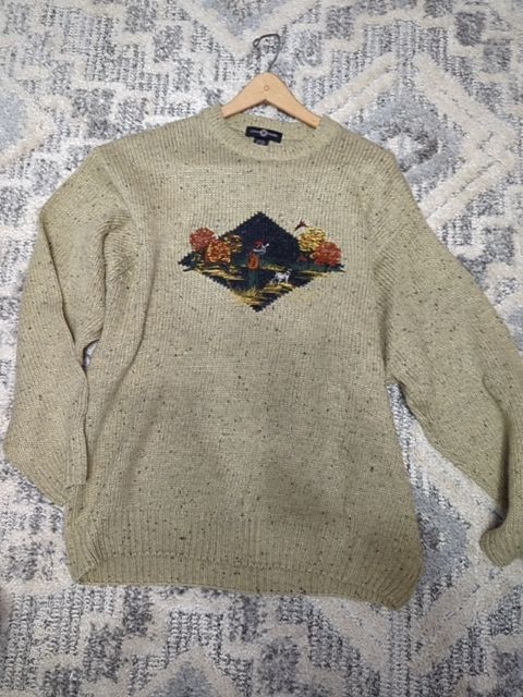 Vintage Clothing Hunting Sweater, XL