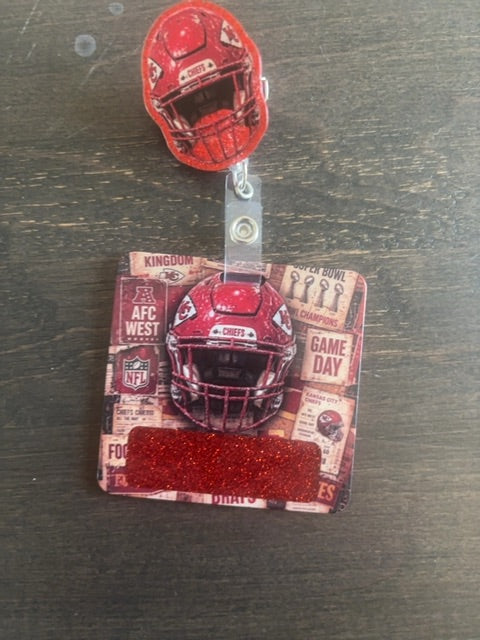 Acrylic large badge reel Grace's bead Shop, Grace's bead Shop