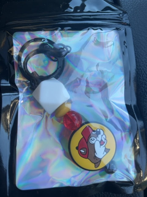 Black Regular Keychain Grace's bead Shop