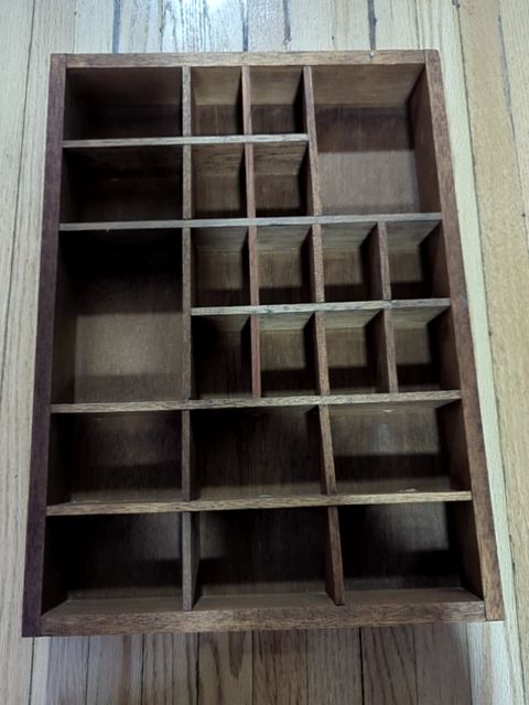 Wood Trinket Box