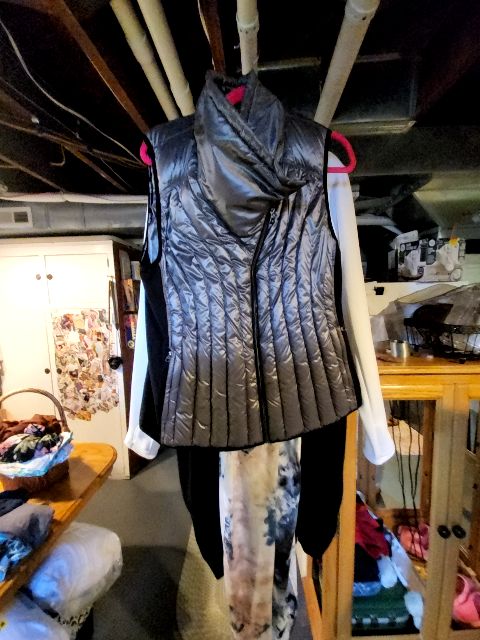 Silver Calvin Klein Jacket
