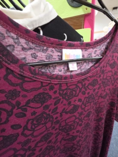 Maroon Lula Roe Dress, M