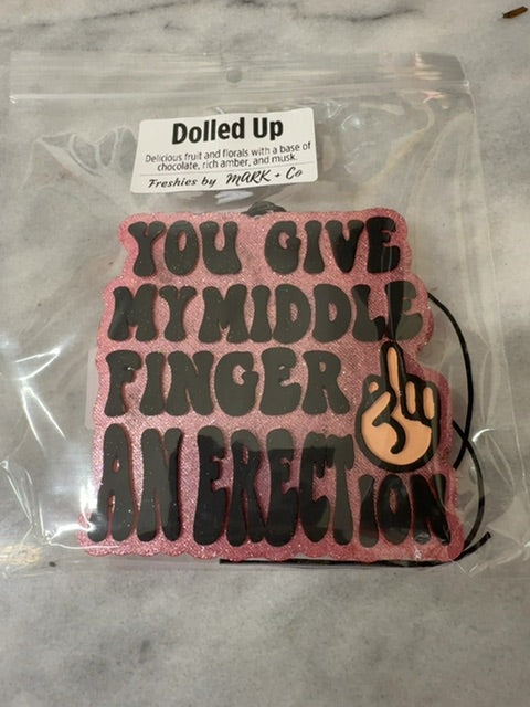 Dolled Up Freshie, Full Size,Middle Finger Erection, Mark & Co