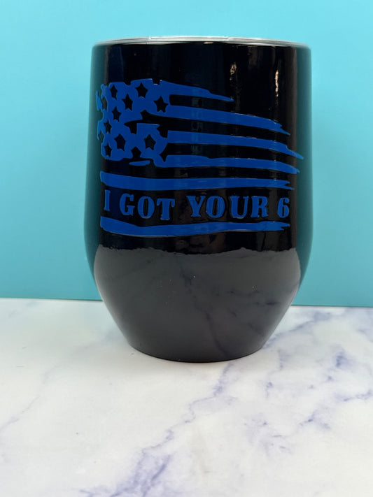 Got Your 6  Tumbler, Wine