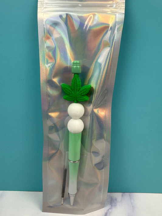 Weed  Beaded Pen