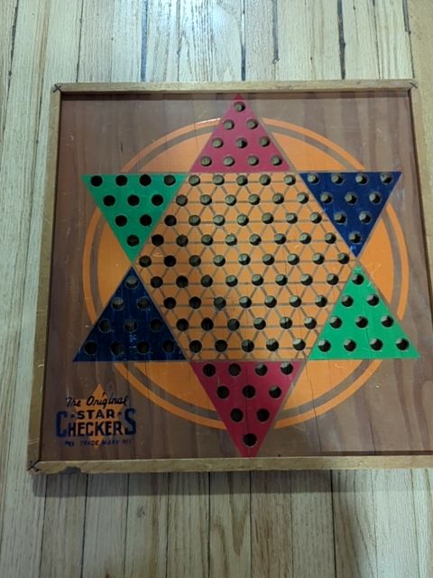 Star Checkers board