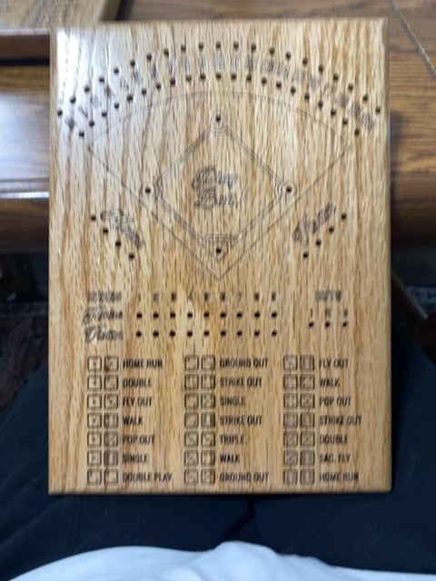 Baseball dice game