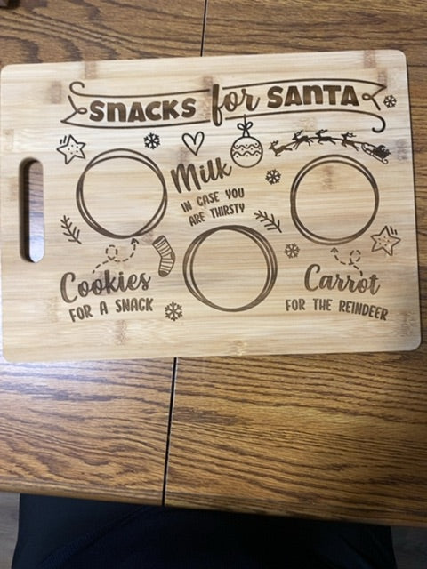Santa tray rectangle