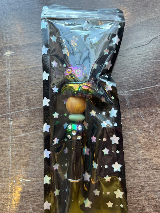 Black Acrylic Pen Grace's bead Shop