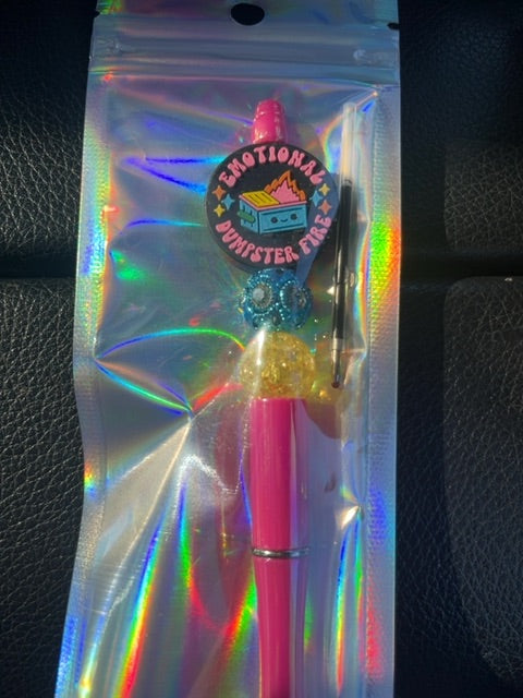 Hot Pink Misc. Pens Grace's bead Shop