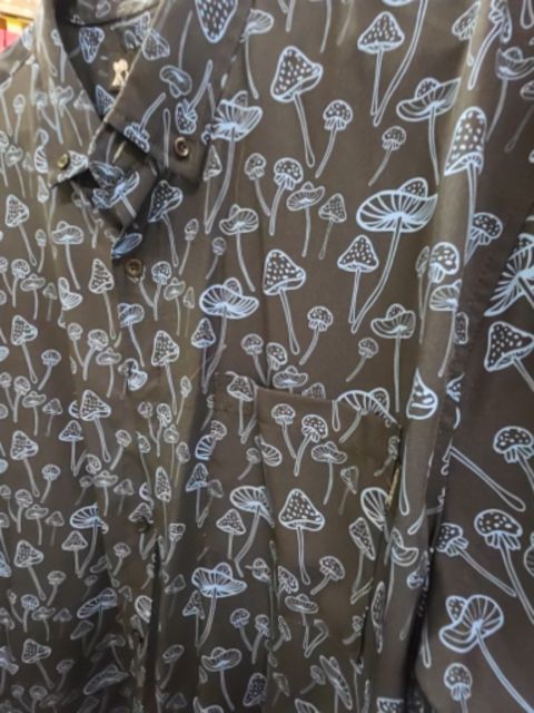 Matosurf Button-up shirt, XL,Blue, Pixie’s Bizarre Bizaar