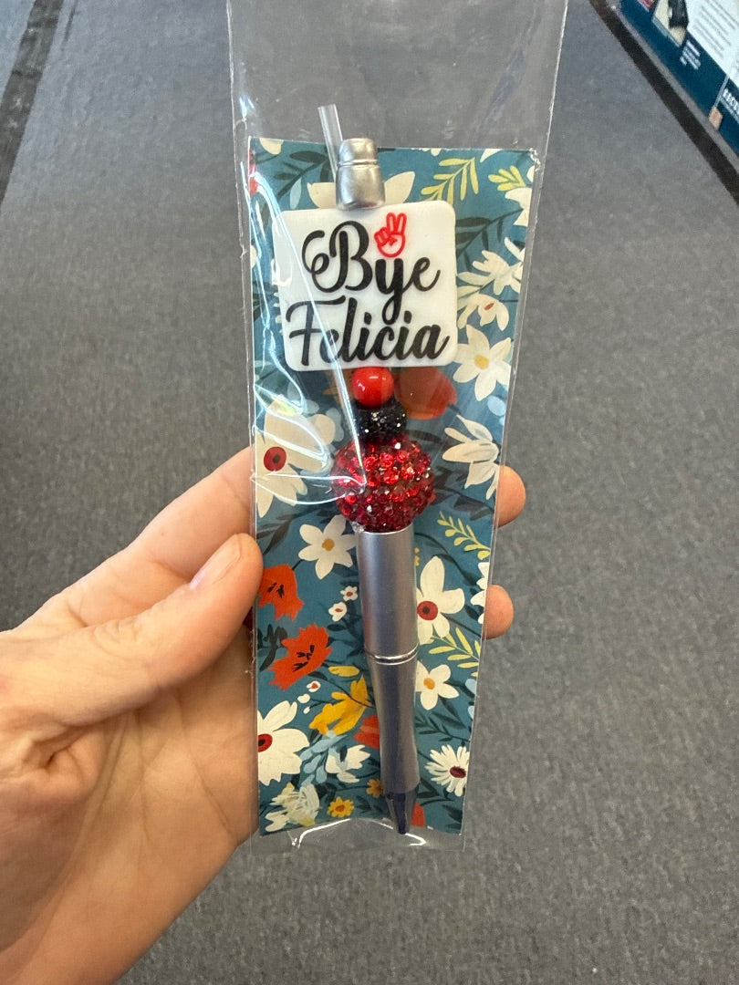 Bye Felicia  Beaded Pen