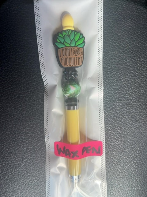 Yellow Wax Pen Grace's bead Shop