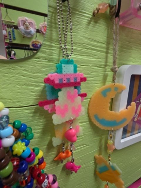 Handmade Hanging perler S