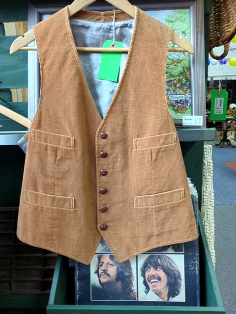 Vintage Clothing Vest Brown, M?