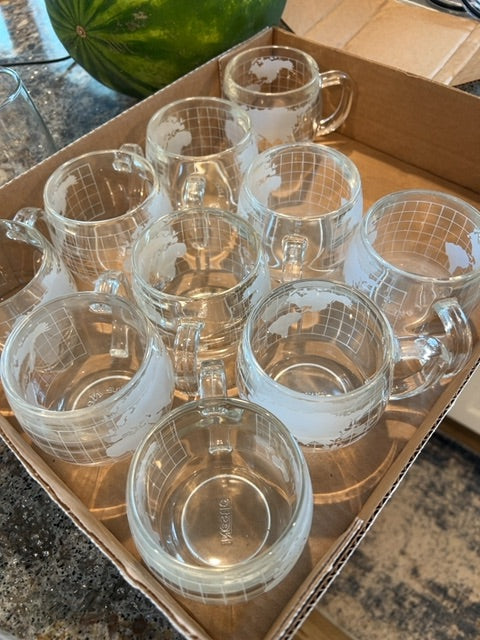 Nestles 1970 Coffee carafe & mugs