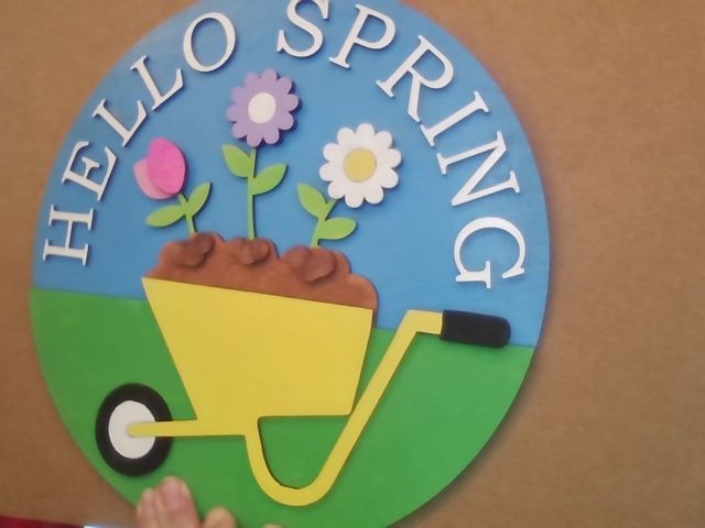 Spring wheelbarrow