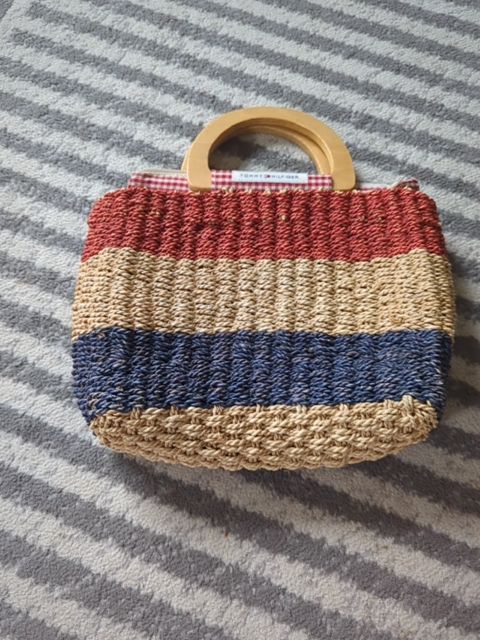 Tommy Hilfiger straw bag